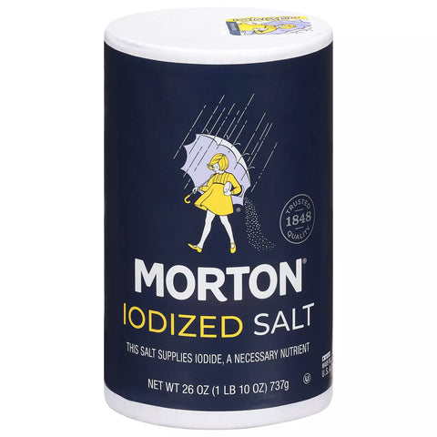 Morton Table Salt 24*26 oz / Case