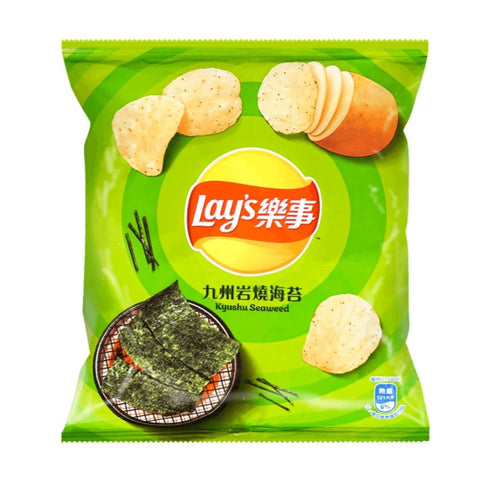 Lay’s Kyushu Seaweed Flavor 43g*12bags/Case