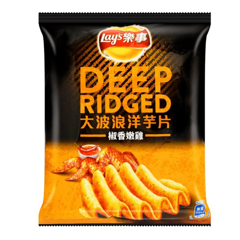 Lay‘s Deep Ridged Spicy and Tender Chicken Flavor 40g*12bags/Case