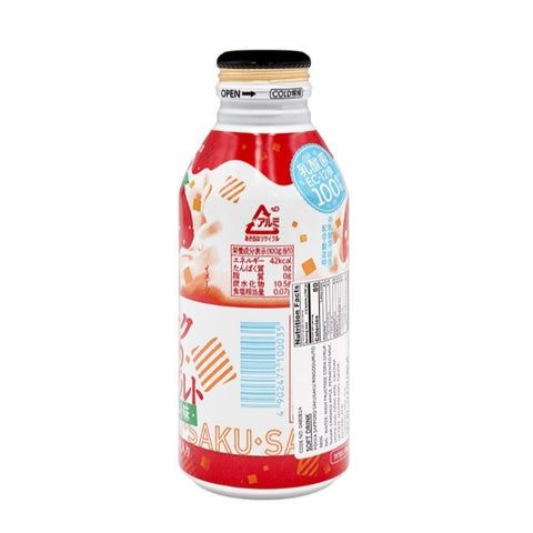 百佳札幌果汁果肉 苹果酸奶味 380毫升*24瓶/箱