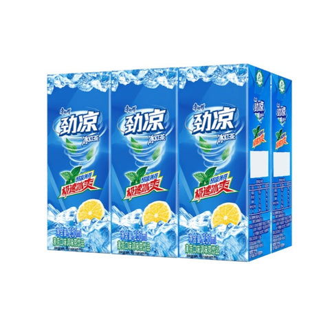 康师傅 劲凉冰红茶纸盒包装 4罐*盒*250毫升/箱
