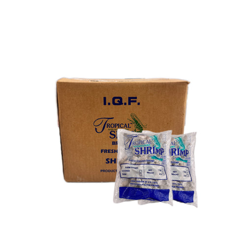 21/25 Raw P&D Tail-off IQF Frozen Shrimp (5*2LB)  10 LB