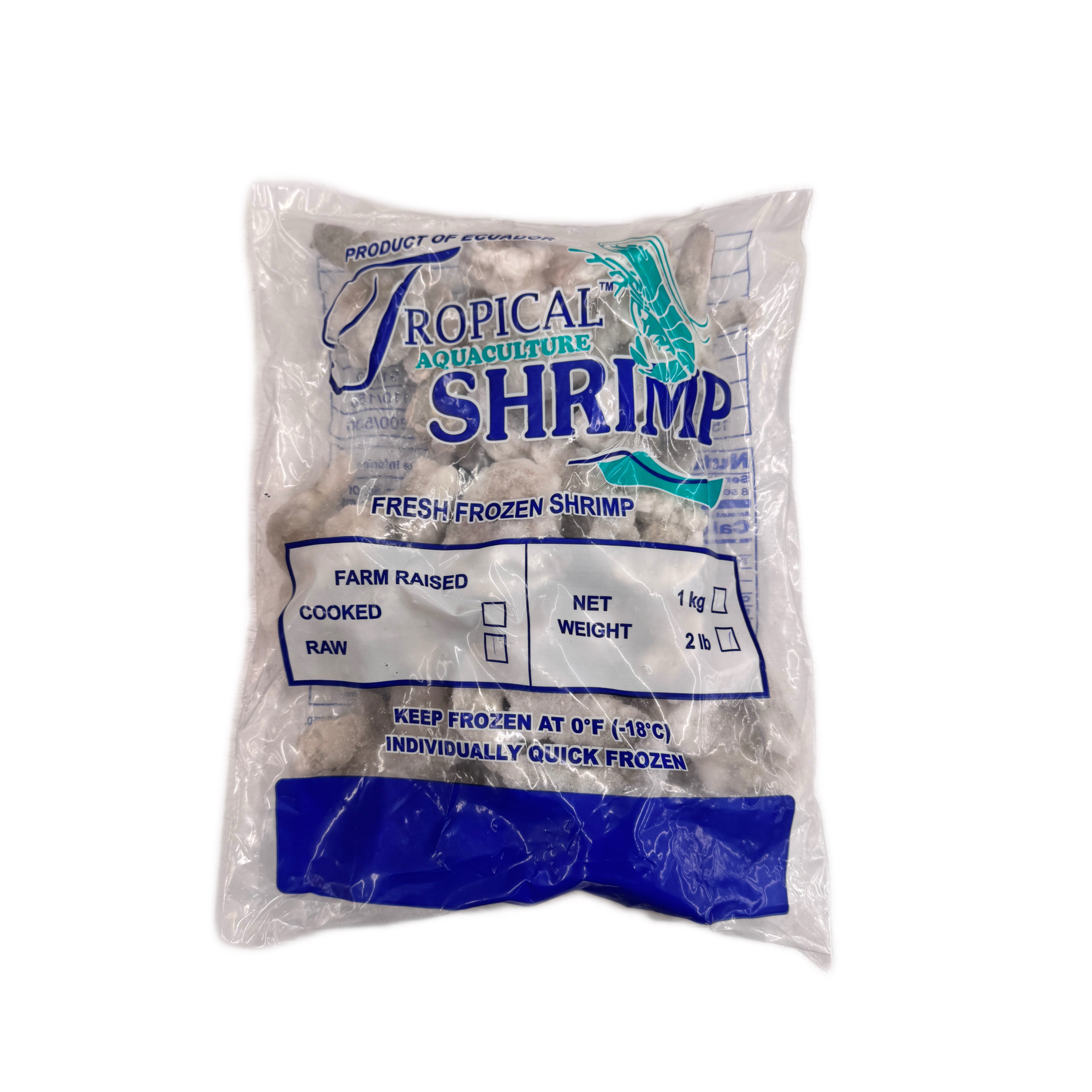 21/25 Raw P&D Tail-off IQF Frozen Shrimp (5*2LB) 10 LB – Topfoo