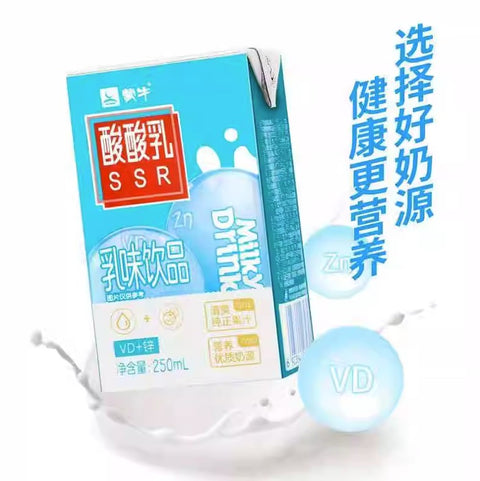 MN Yogurt Milk Drink Calcium & Zinc 4packs*6btls*250ml/Case