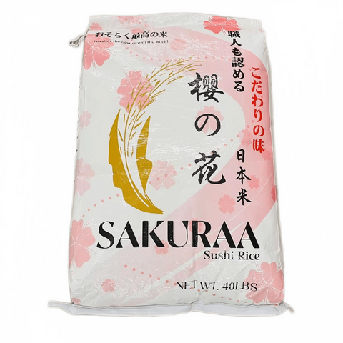 Sakuraa Sushi Rice 40LBS