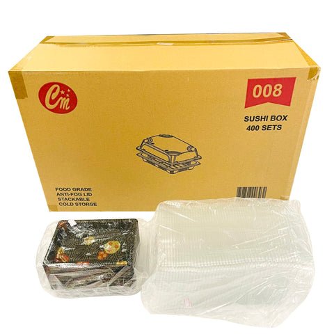 CM008-400 008 Sushi Tray-400/Case