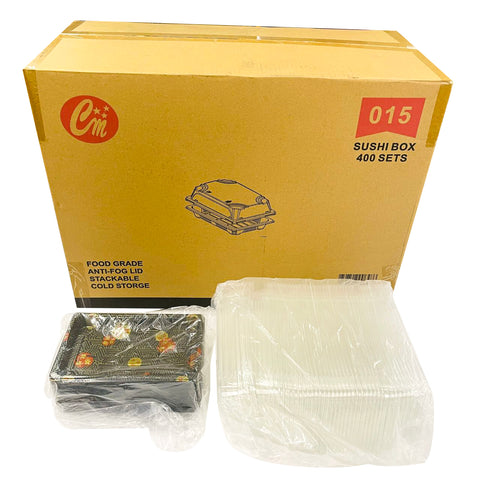 CM015-400 015 Sushi Tray-400/Case