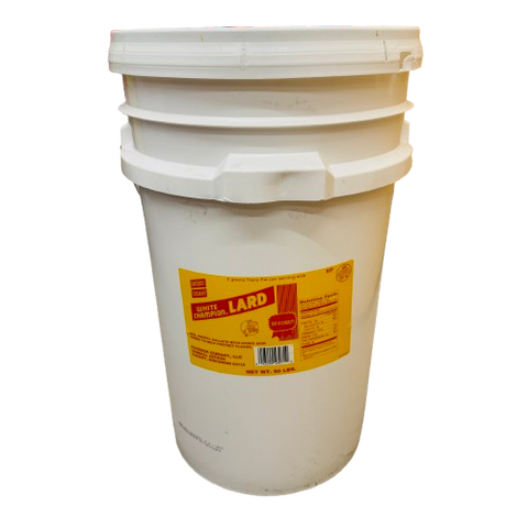 Lard Plastic Pail Trans Fat 50 LB