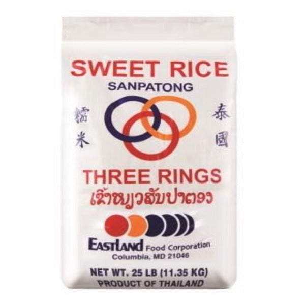 Sweet Rice Oak Ridge Three Rings Sweet Rice 25 LB – Topfoo
