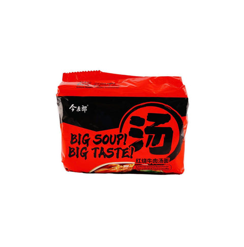 JML Braised Beef Noodles 136g*5*6bags/Case