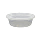 Lunch Box Soup Plastic Containers With Lids 8oz 240 Pack/Case
