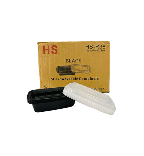 HS-R38 Lunch Box 38oz (46.5*22.5*33.5cm) 150 Pack / Case