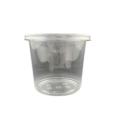 Lunch Box Soup Plastic Containers With Lids 24oz 240 Pack/Case