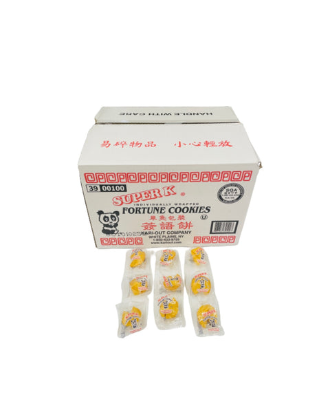 Kari-Out Super K Fortune Cookies 350pc/Case