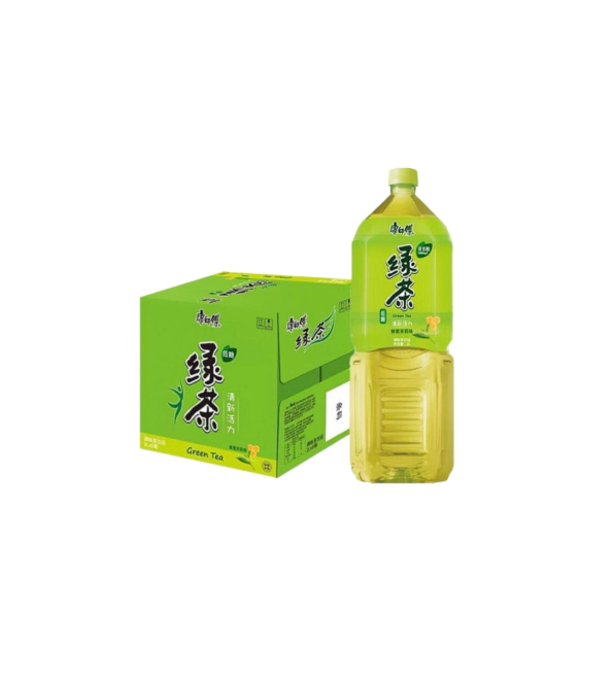 康师傅绿茶蜂蜜茉莉味2升*6瓶/箱– Topfoo