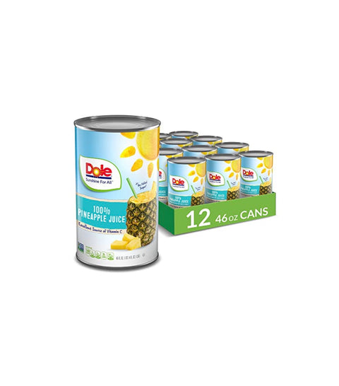 Dole Pineapple Juice 12*46oz/Case