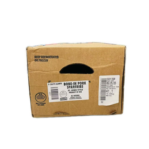 Pork Spareribs ST Louis Ribs 40-50 LBS/Case