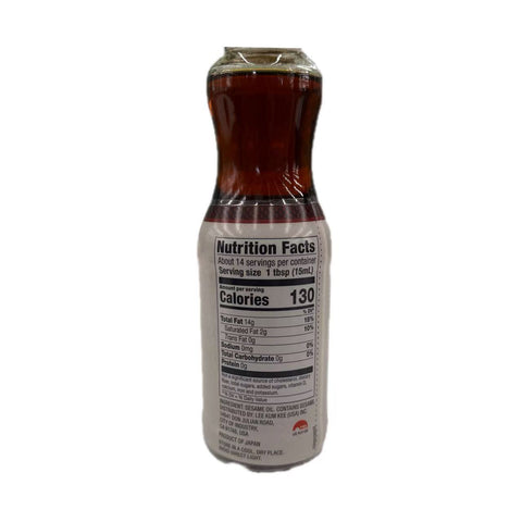 Lee Kum Kee Pure Seaame Oil 10*7.2fl oz / Case