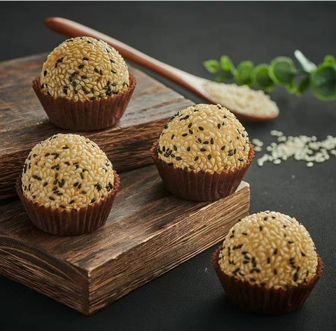 Green Tea Sesame Balls 1 Pc