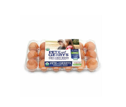 Pete and Gerry's Organic Free Range Eggs 18*18CT/Case