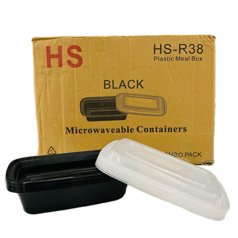 HS-R38 Lunch Box 28oz (46.5*22.5*33.5cm) 150 Pack / Case