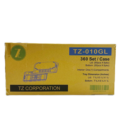 TZ - 010GL Sushi Tray Box 360 Set  / Case
