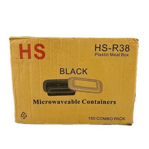 HS-R38 Lunch Box 28oz (46.5*22.5*33.5cm) 150 Pack / Case