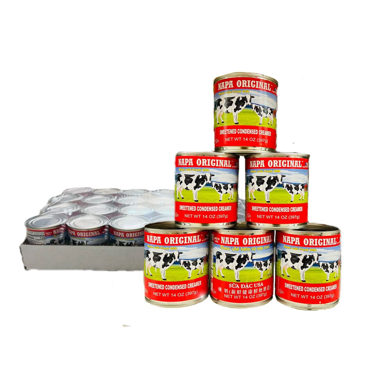 Napa Original Sweetened Condensed Creamer Milk (14 oz * 24) / Case – Topfoo
