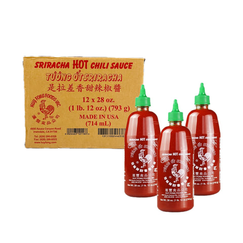 Huy Fong Sriracha Sauce 12*28oz/Case
