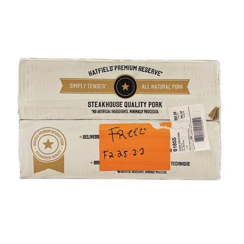 Pork loin cc boneless prem 15-20LBS / Case