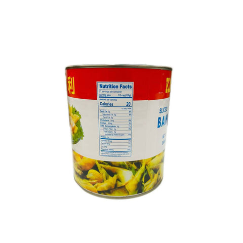 KAM BO LI Sliced Bamboo Shoots 6*104oz / Case
