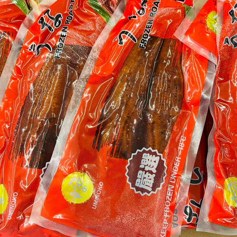 Uminoko Frozen Roasted Eel Unagi Kabayaki 22LBS/Case