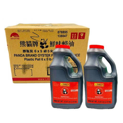 LKK Panda Brand Oyster Sauce 6 Bottle / Case