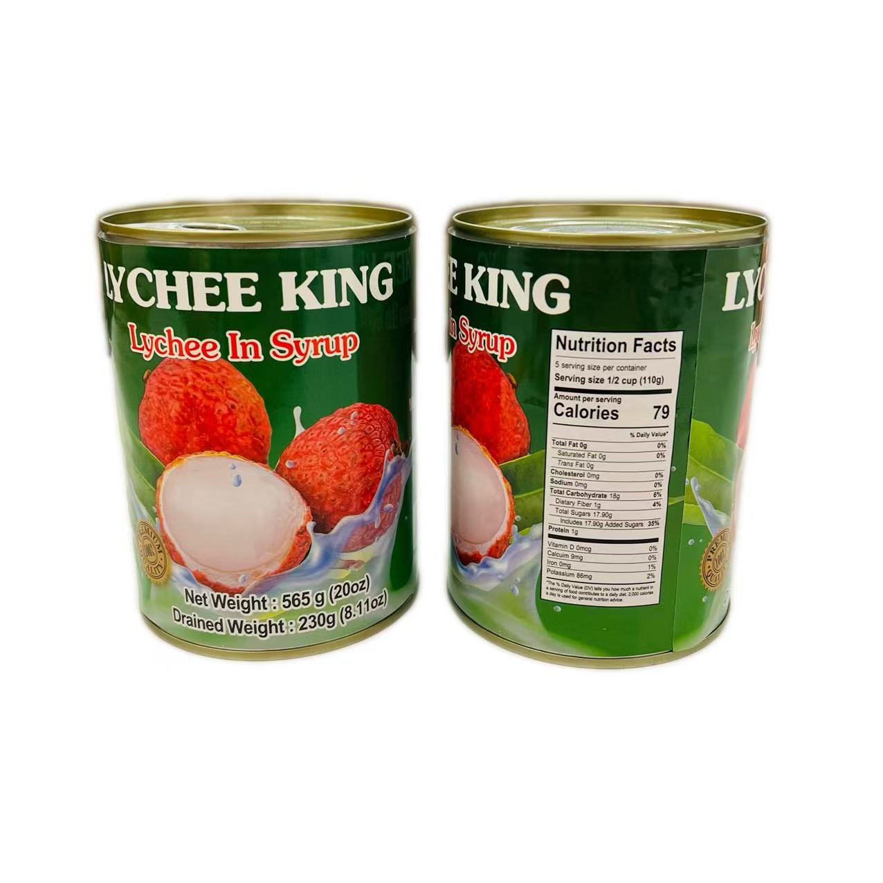 Lychee King Lychee In Syrup 24 * 565g / Case – Topfoo