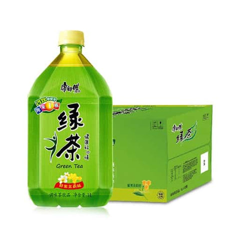 康师傅 绿茶 12瓶*1升/箱