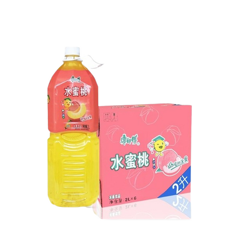 康师傅 水蜜桃 2升*6瓶/箱
