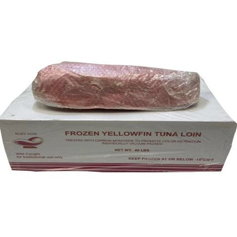 Frozen Yellowfin Tuna Loin 40LBS/Case (⅝ $10.5 / ⅗ $9.75)