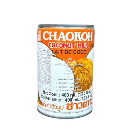 Chaokoh Coconyt Milk 400ml/Case