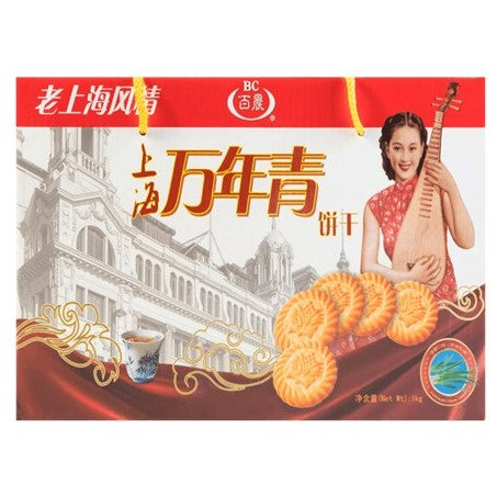 百晨 上海万年青饼干 1千克*8盒/箱