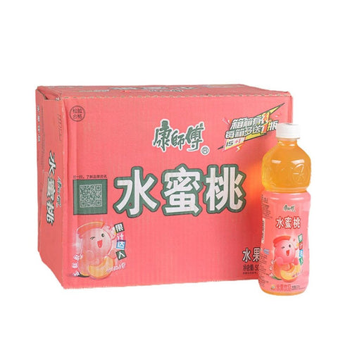 康师傅 水蜜桃 15瓶*500毫升/箱
