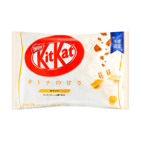 Kitkat牌 迷你 白巧克力味 12包*12个/箱