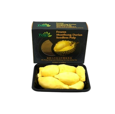 Top Frozen Monthong Durian Seedless Pulp 24*14.1oz/Case
