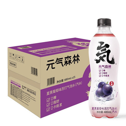 GF Sparkling Water Grape Delight Flavor 15btls*480ml/Case