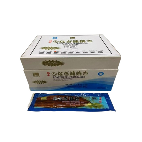 AED Roasted Eel Farm Raised Unagi Kabayaki 10oz(11/LBS)*2box/Case